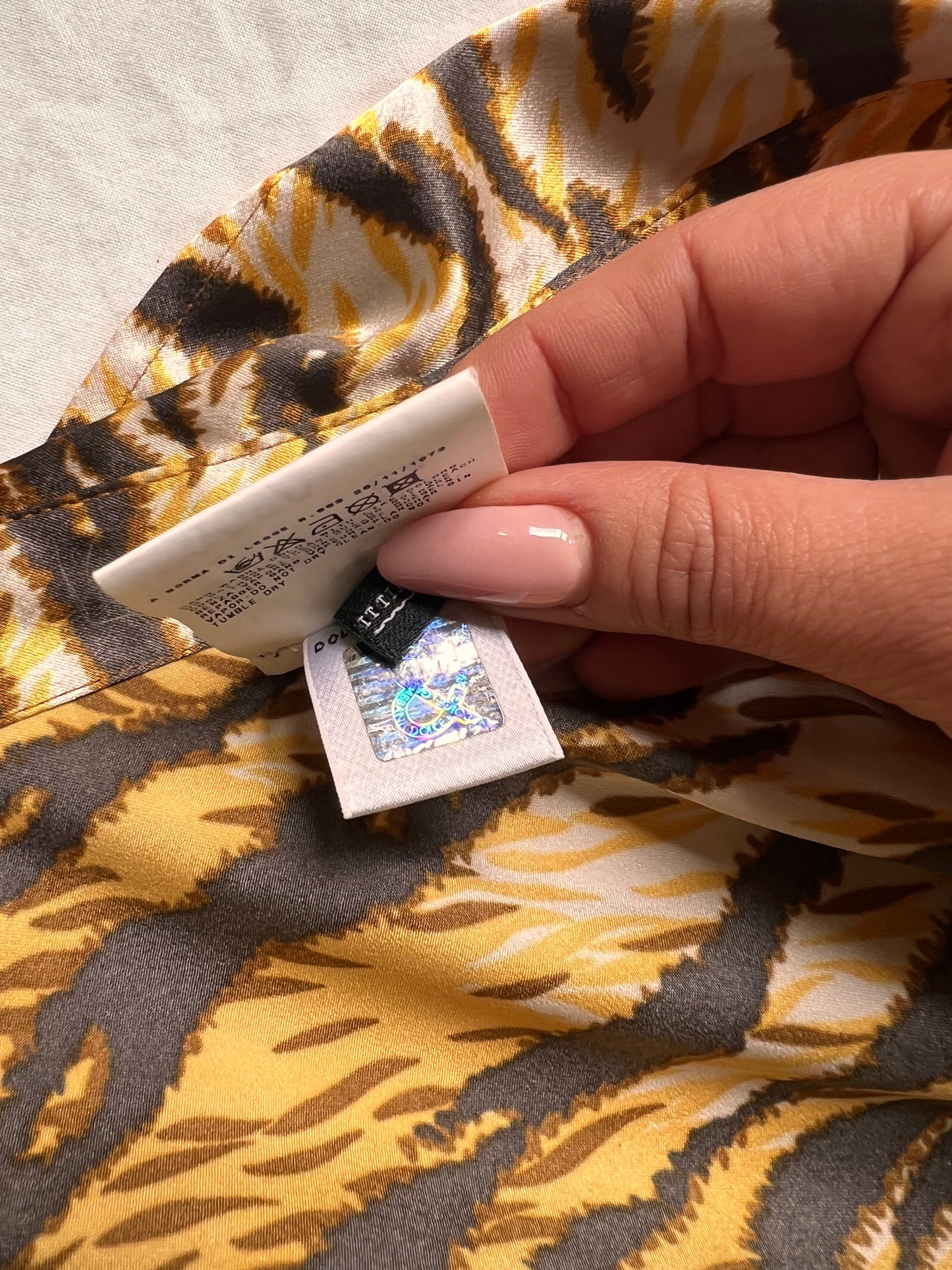 Camicia D&G Dolce & Gabbana - Stampa Animalier Tiger (Vintage)