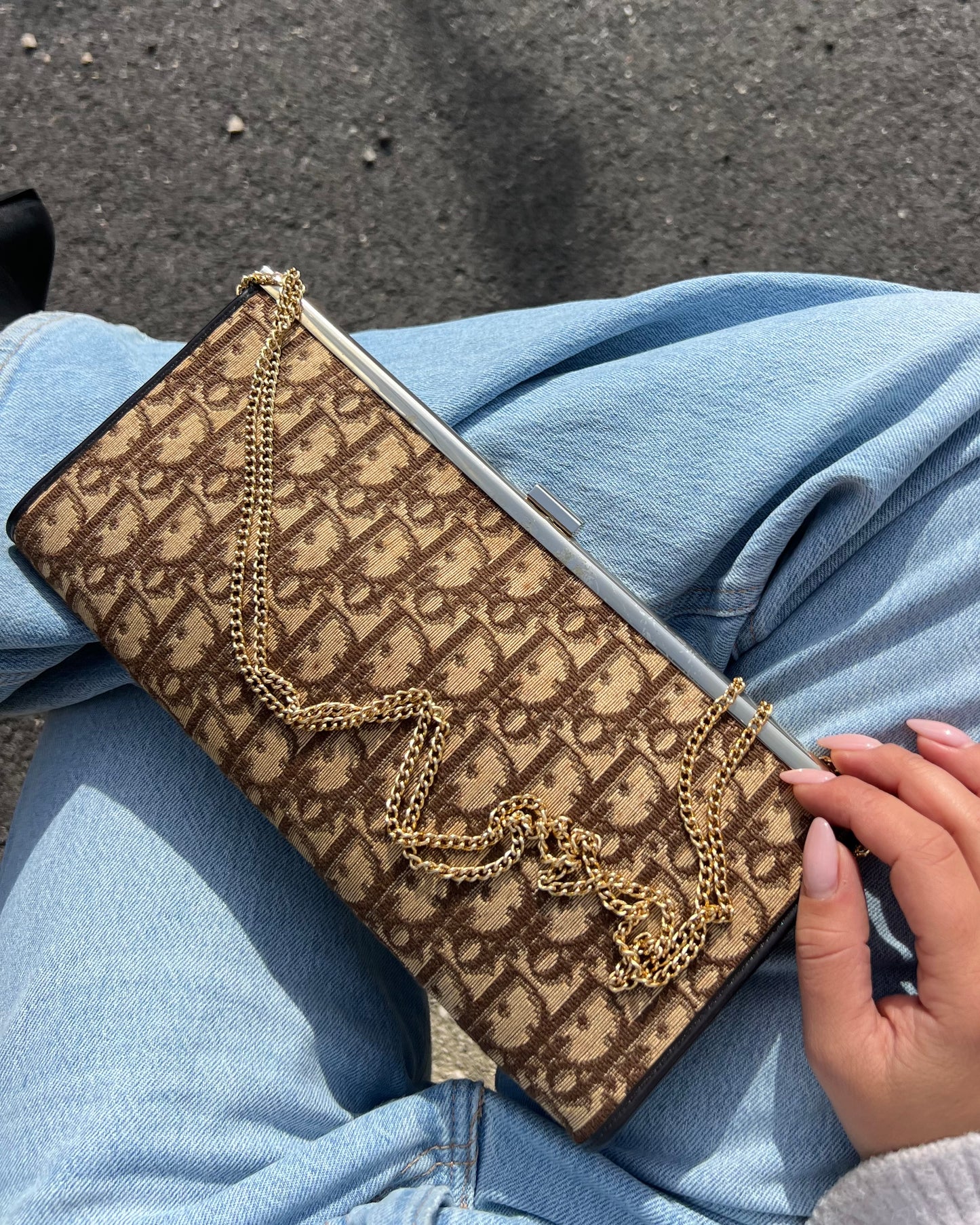 Clutch Dior vintage 1970