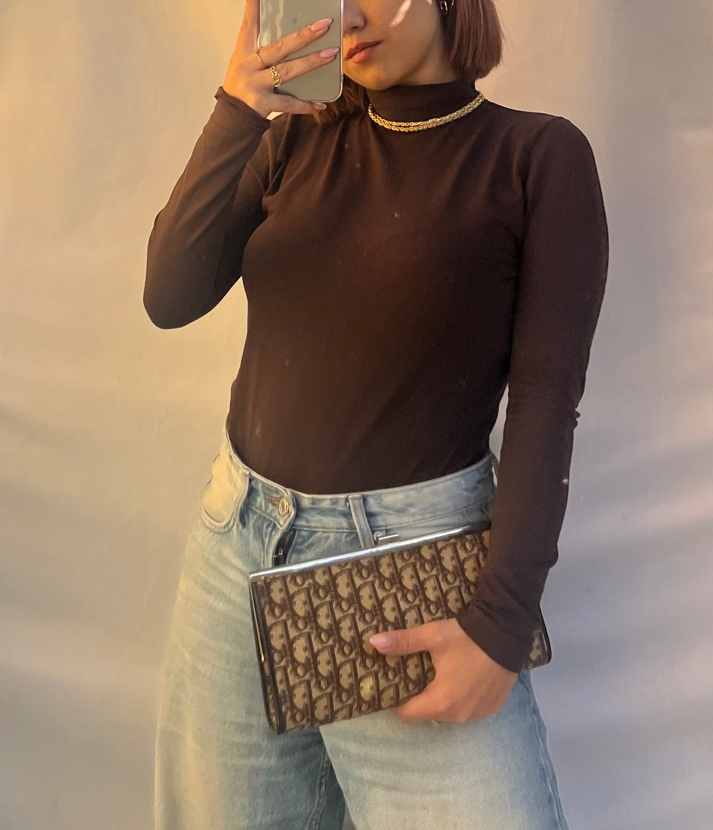 Clutch Dior vintage 1970