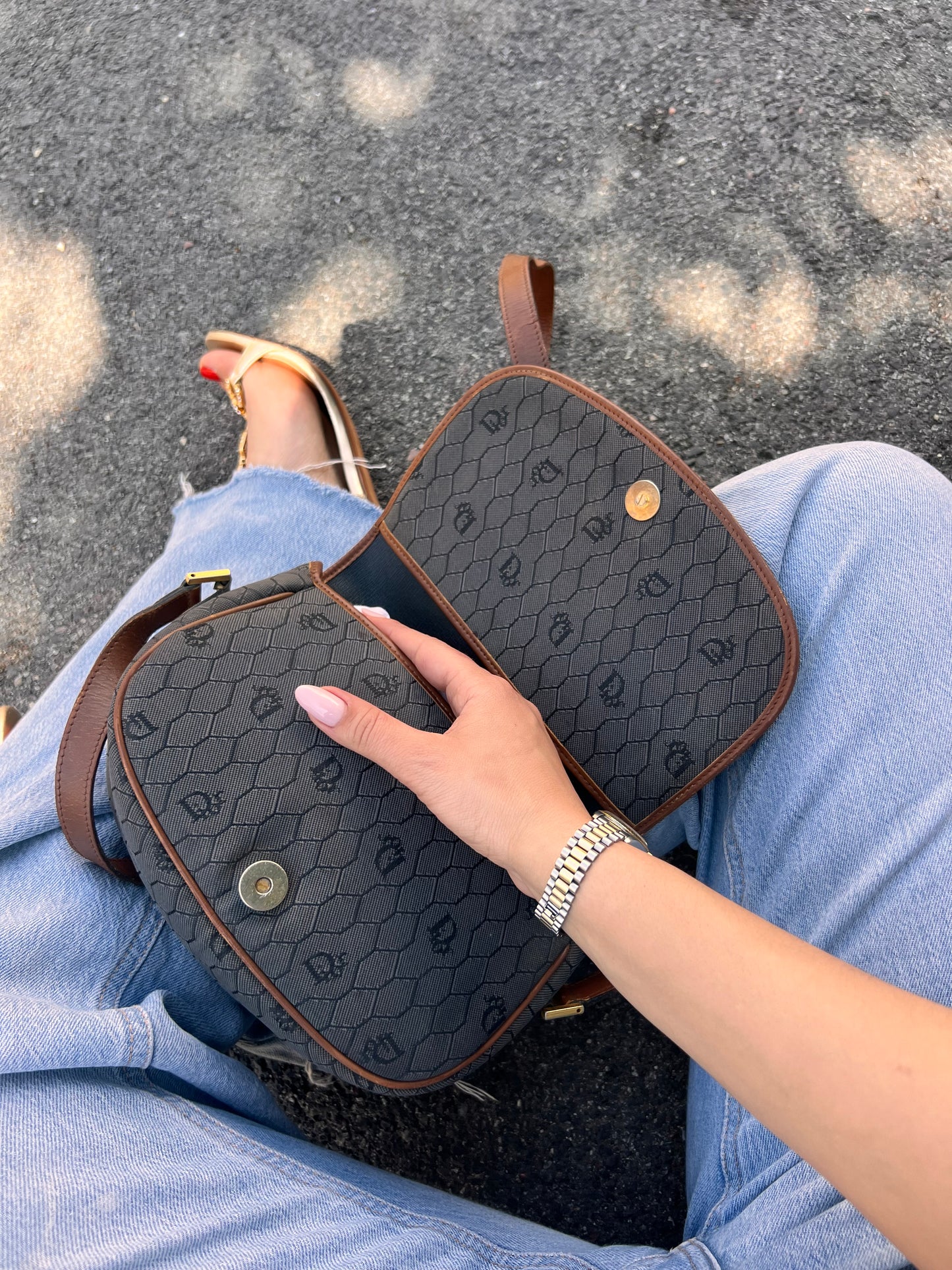 Borsa a Tracolla Christian Dior - Vintage honeycomb