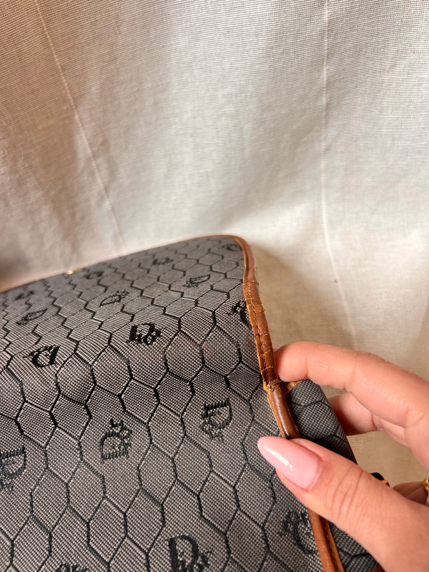 Borsa a Tracolla Christian Dior - Vintage honeycomb