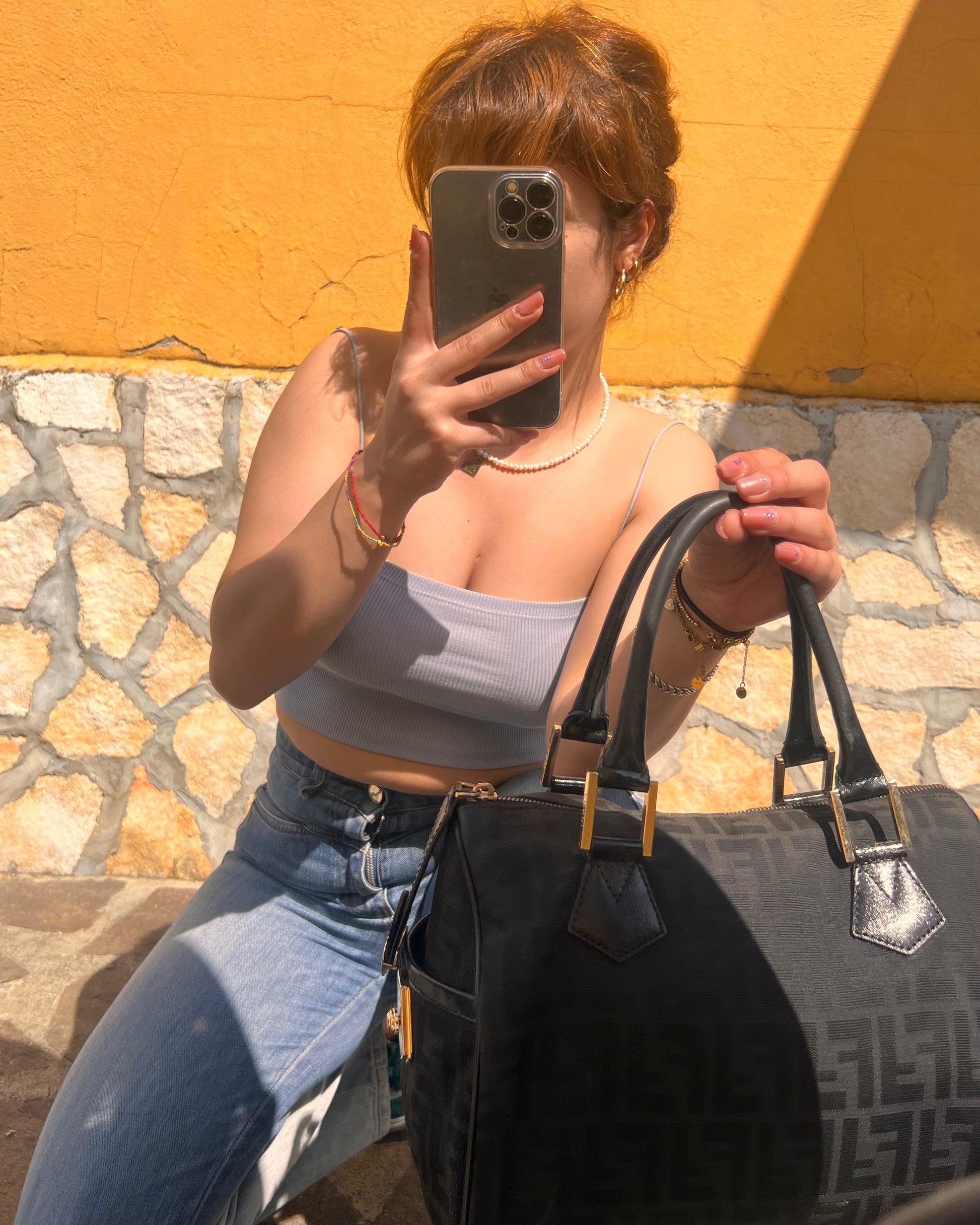 Borsa Bauletto Fendi alohacouture